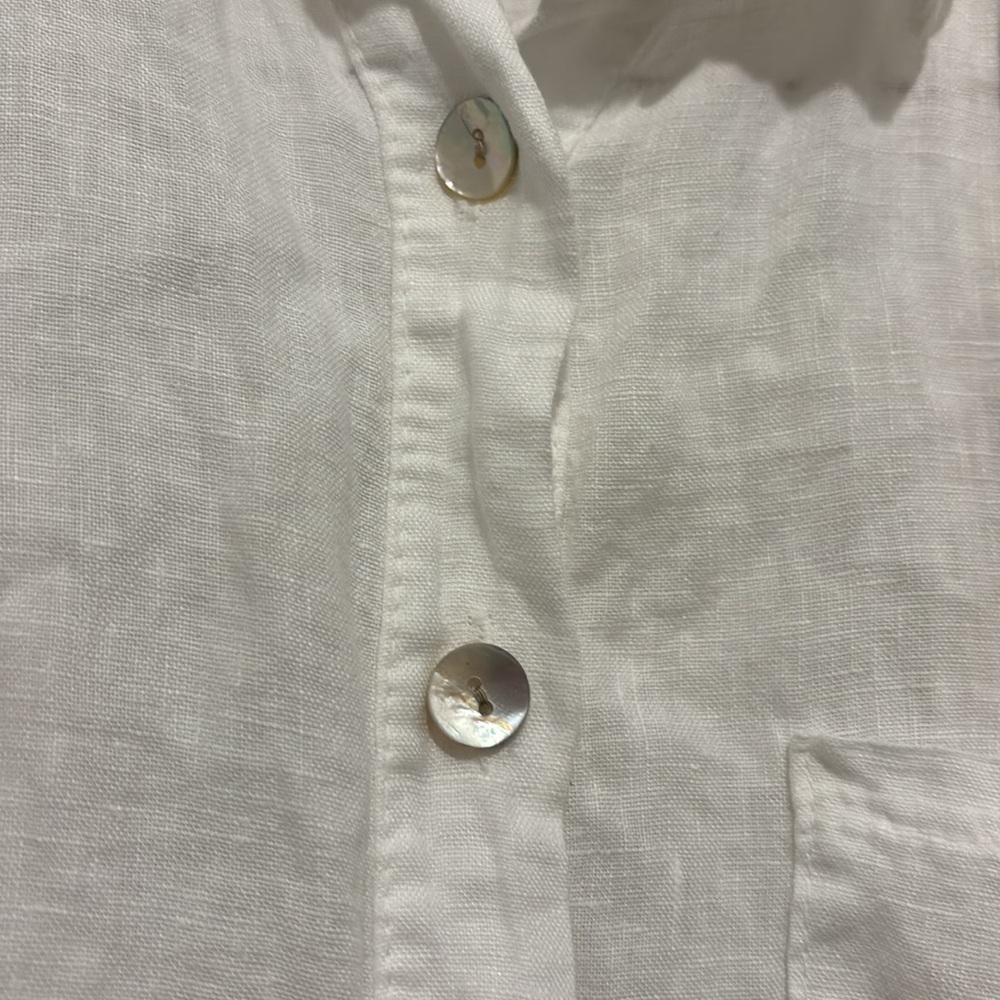 Valentina Naldi White Button-Up Shirt - Picture 3 of 6